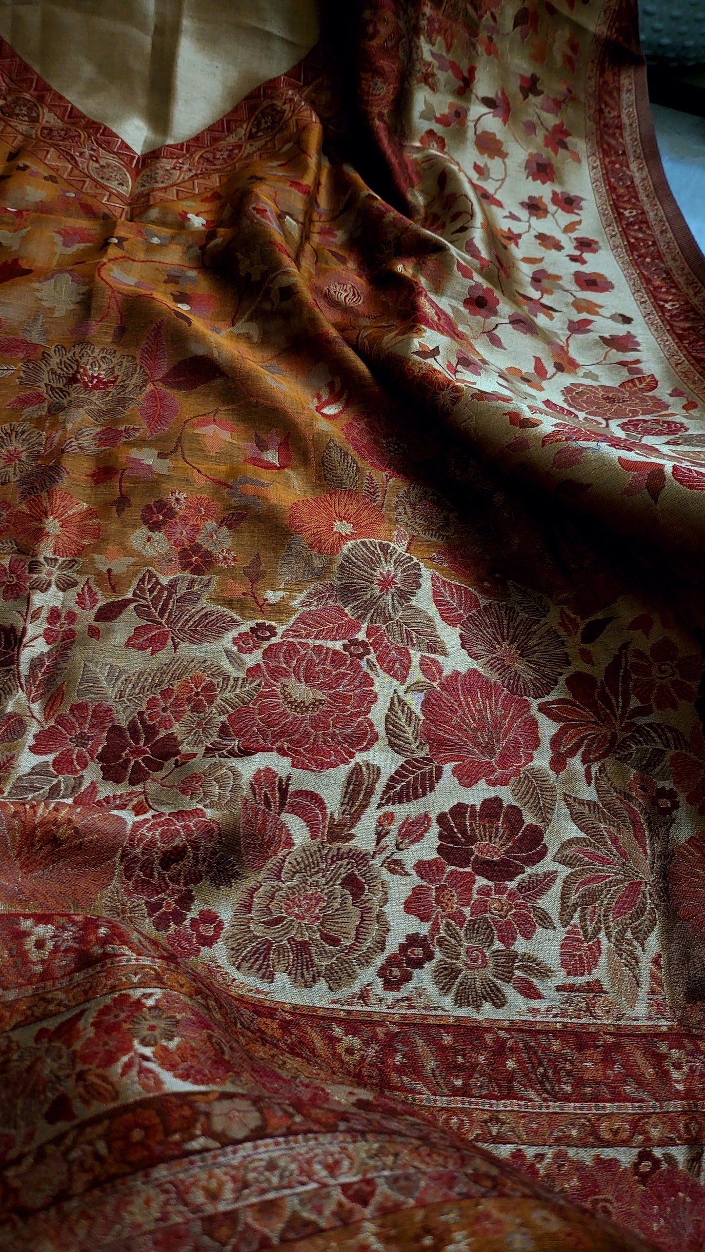 Combo offer : chikankari shirt with moonlight dupata