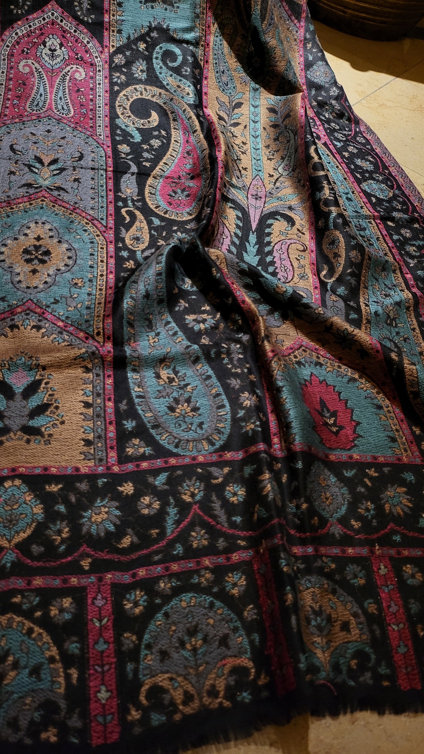 A royal kaani : Toosh shawl