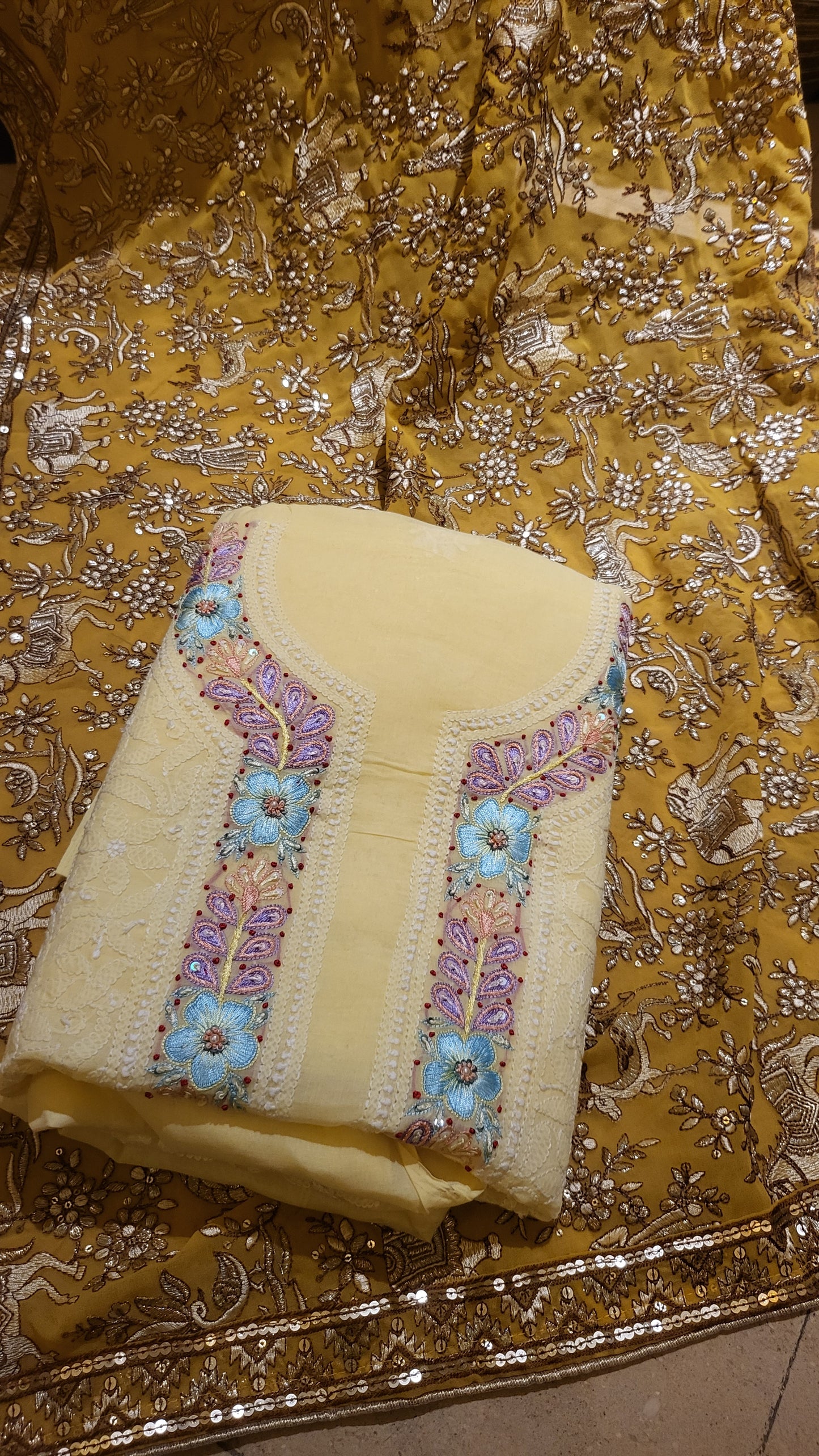 Basant edition : Georgette dupata