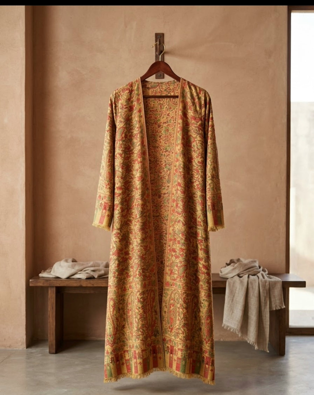 Kaani coat: Pashmina