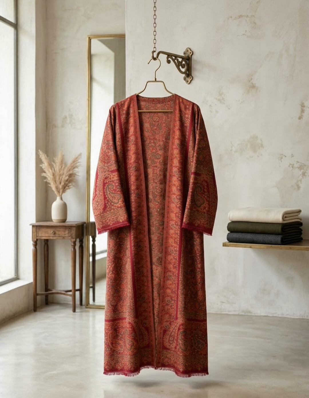 Kaani coat: Pashmina