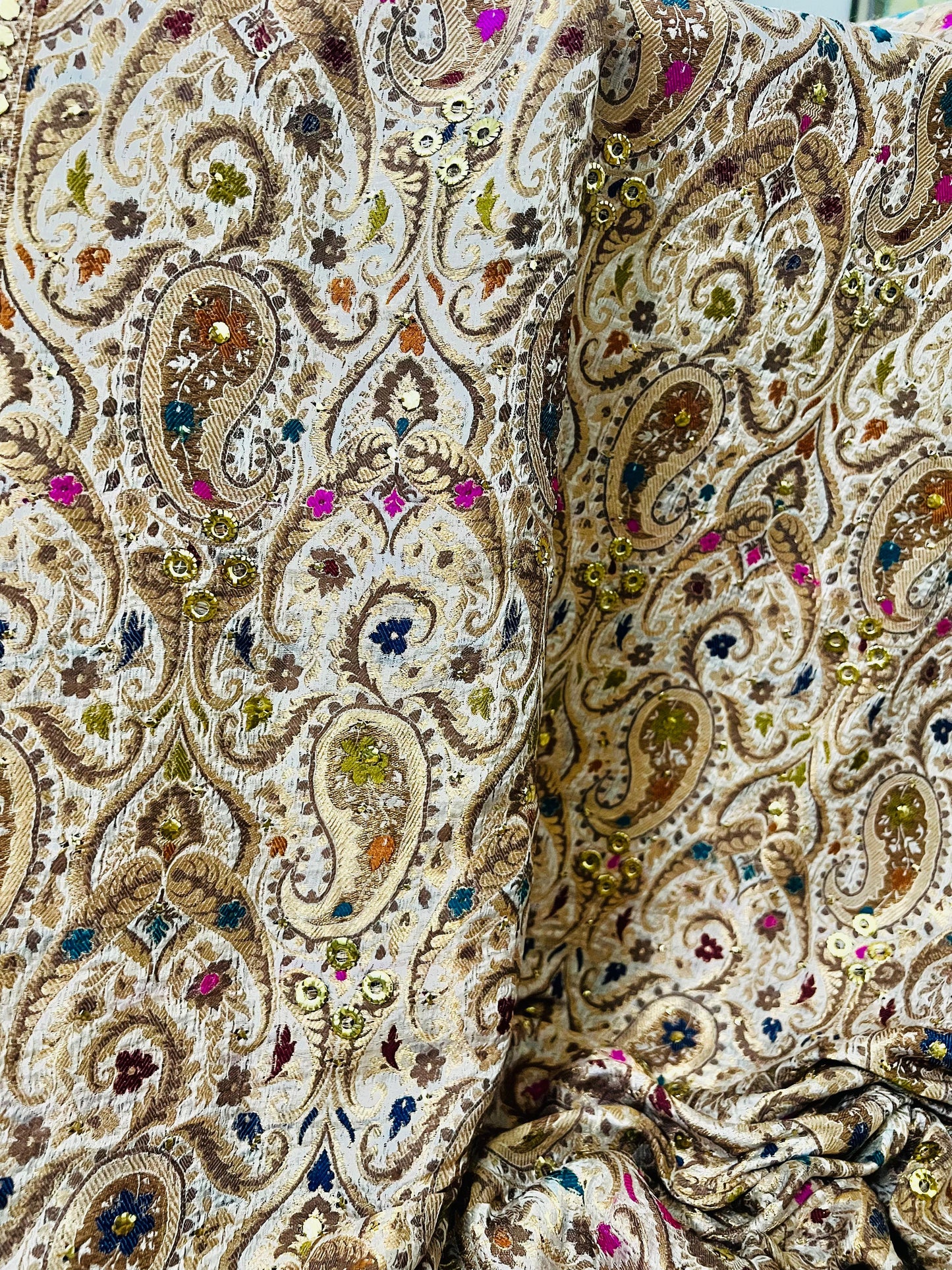 Kamdani shawl: pure chifoon