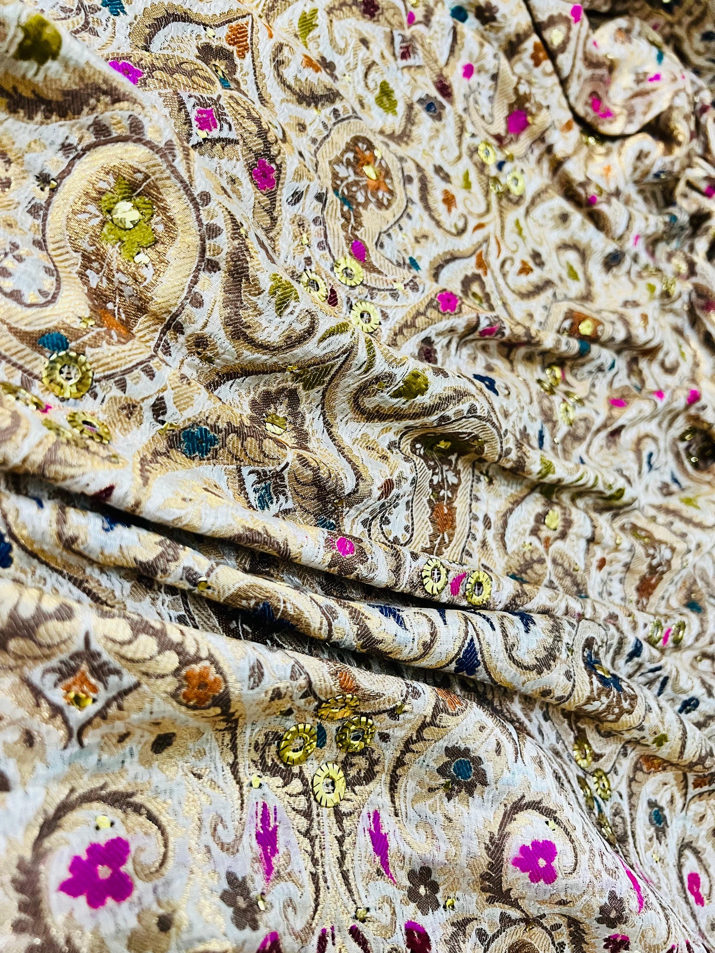 Kamdani shawl: pure chifoon