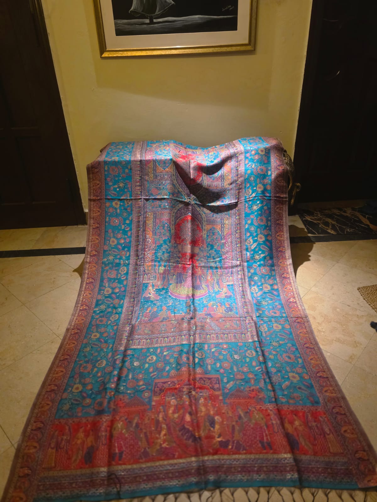 Silk kanni : shawl