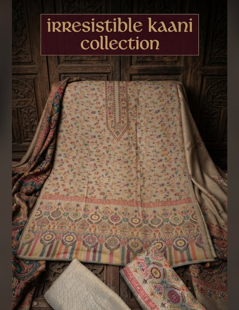 Kaani suit : Pashmina