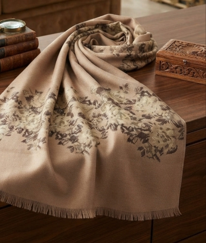 Kaani minishawl : woollen pashmina