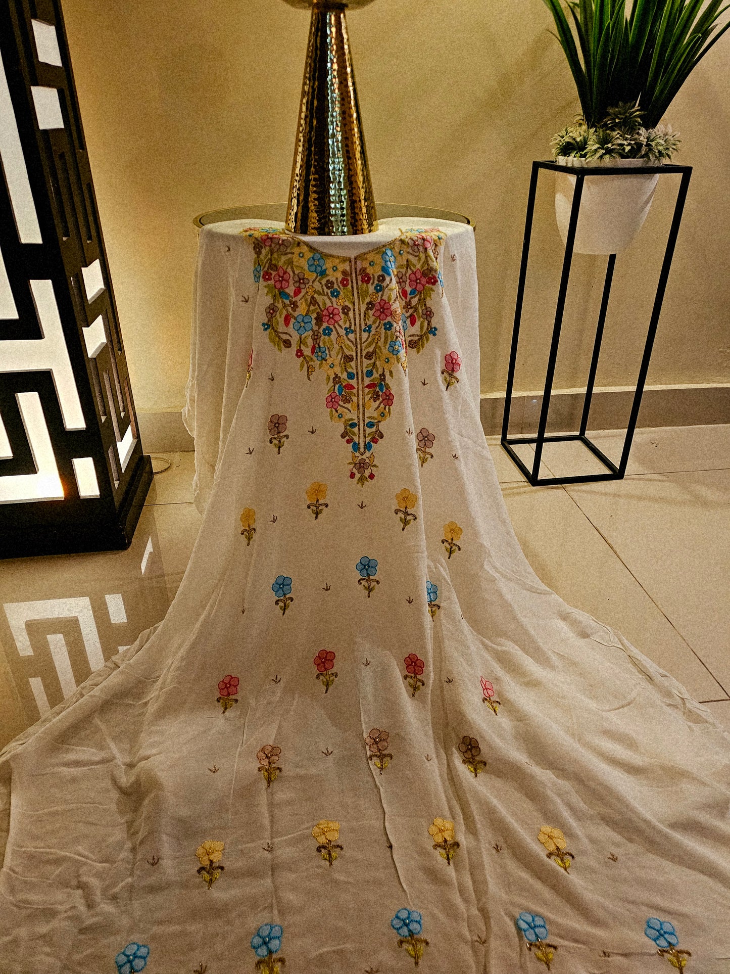 Chikankari georgete shirt