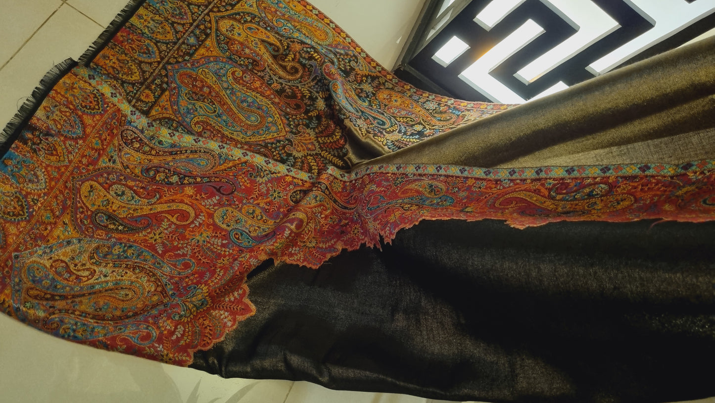Gandhara moonlight pashmina kaani shawl