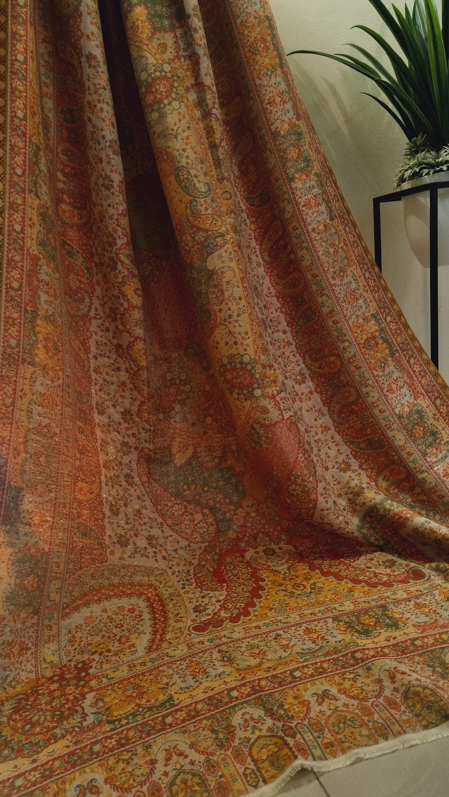Double sided moonlight kaani pashmina shawl