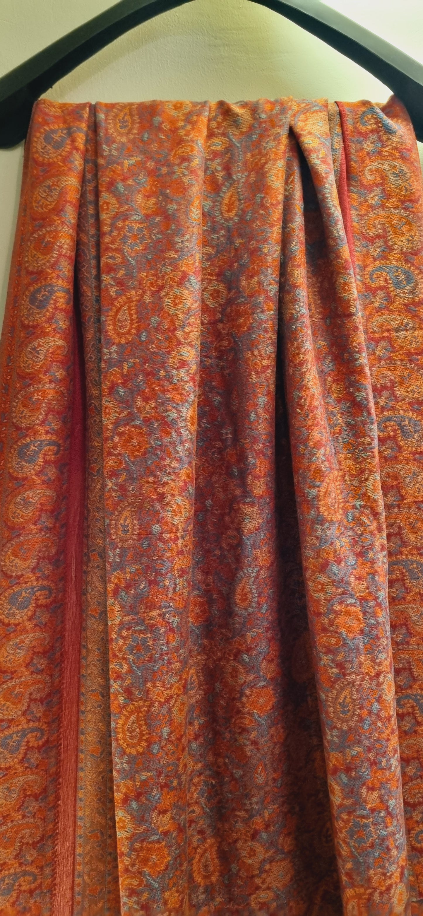 Woollen pashmina kaani shawl