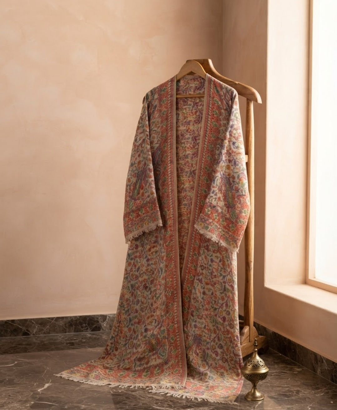 Kaani coat: Pashmina