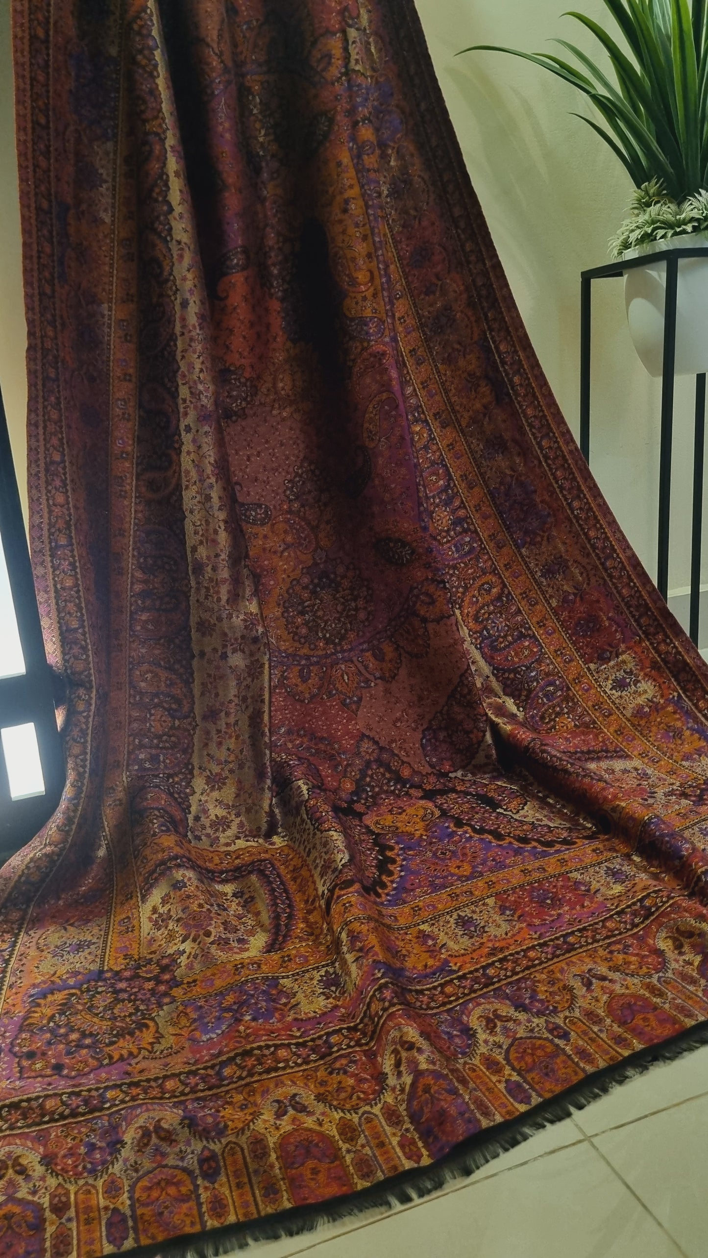Double sided moonlight kaani shawl pashmina