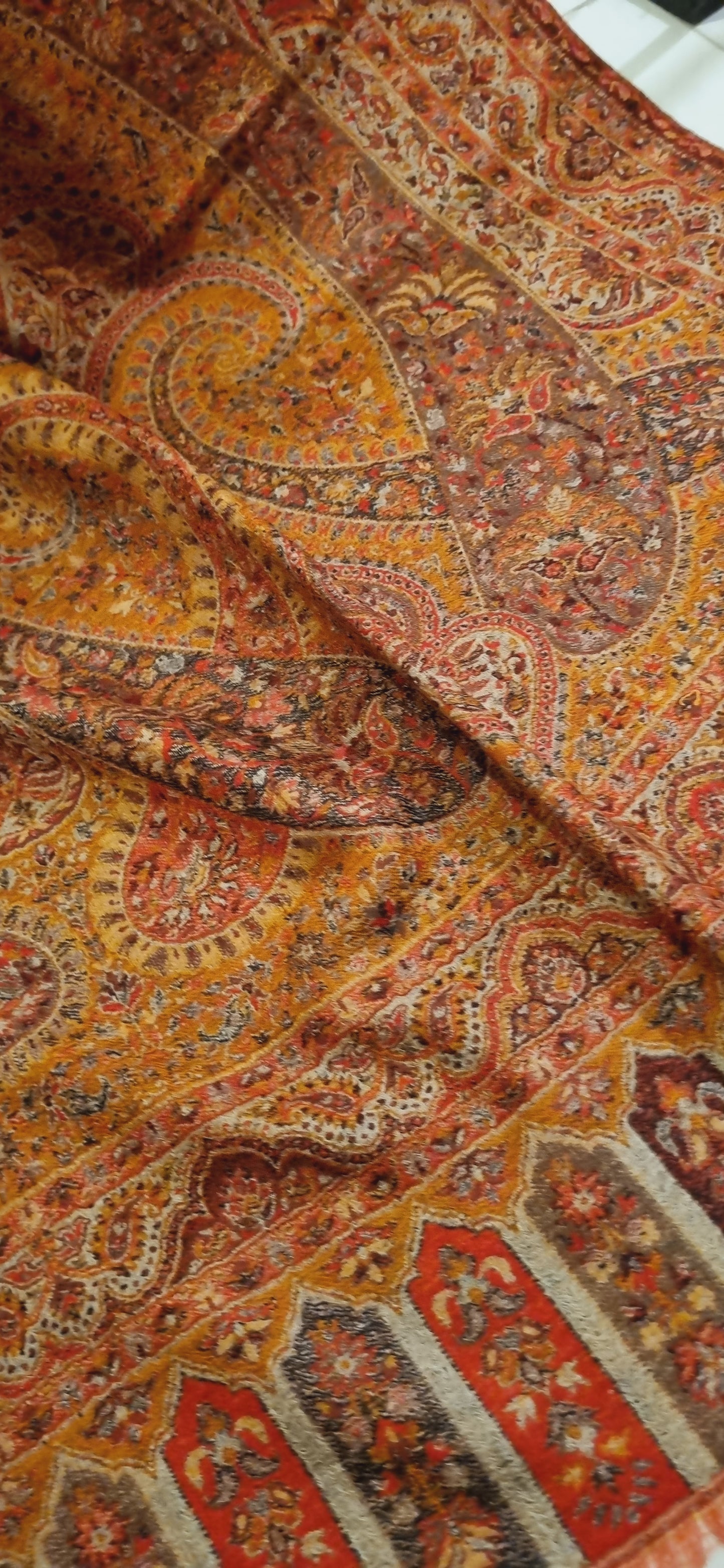 Persian reversible kaani shawl
