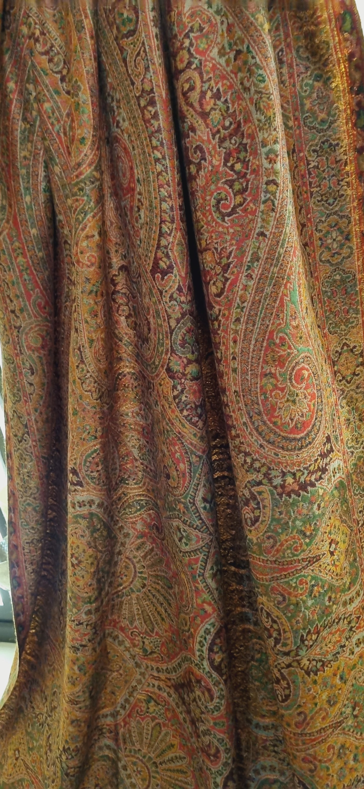 Pashmina reversible kaani shawl