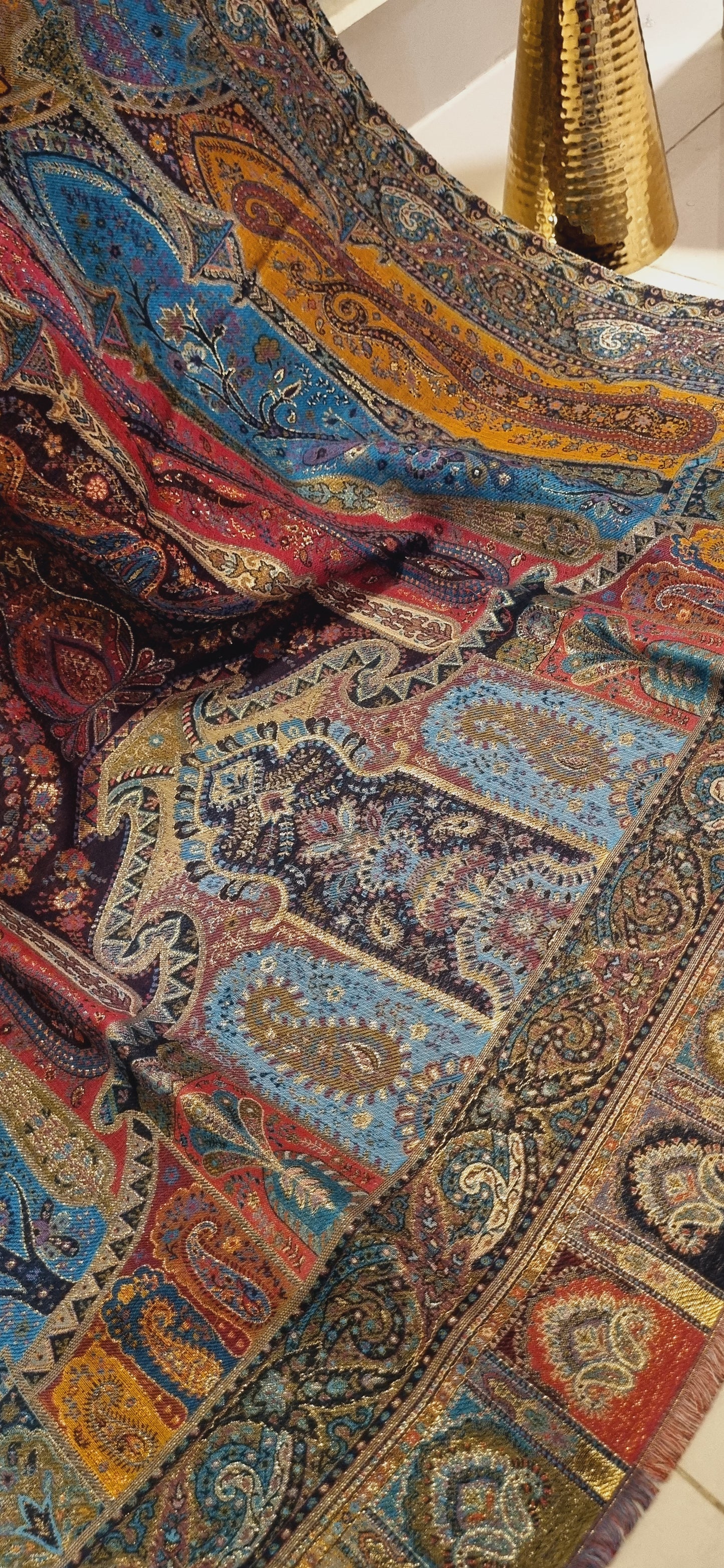 Pashmina zaree kaani shawl