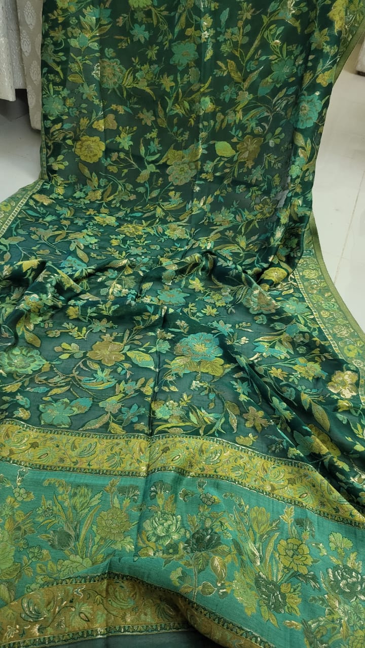 Silk kaani shawl