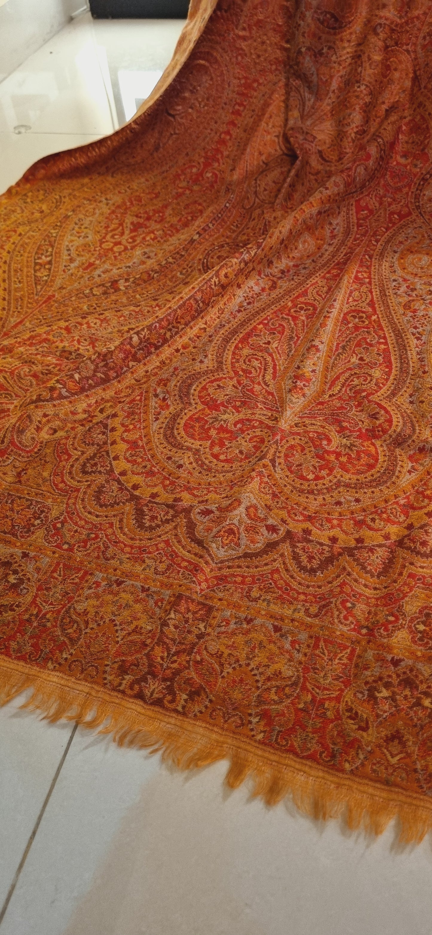 Reversible Persian kaani shawl
