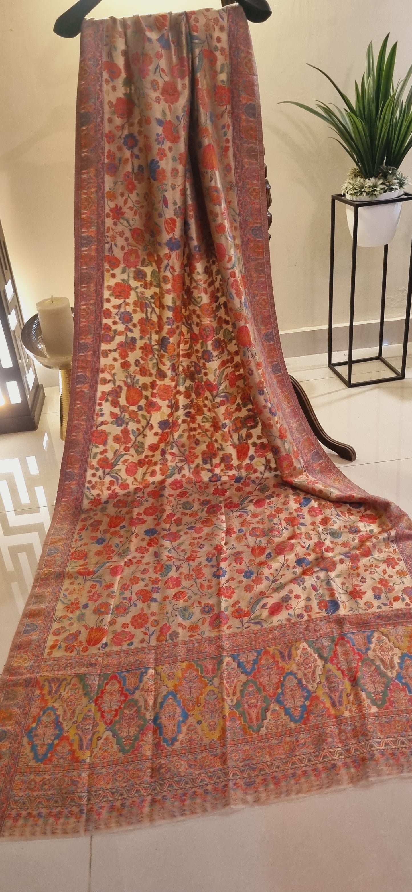 Moonlight silky pashmina shawl