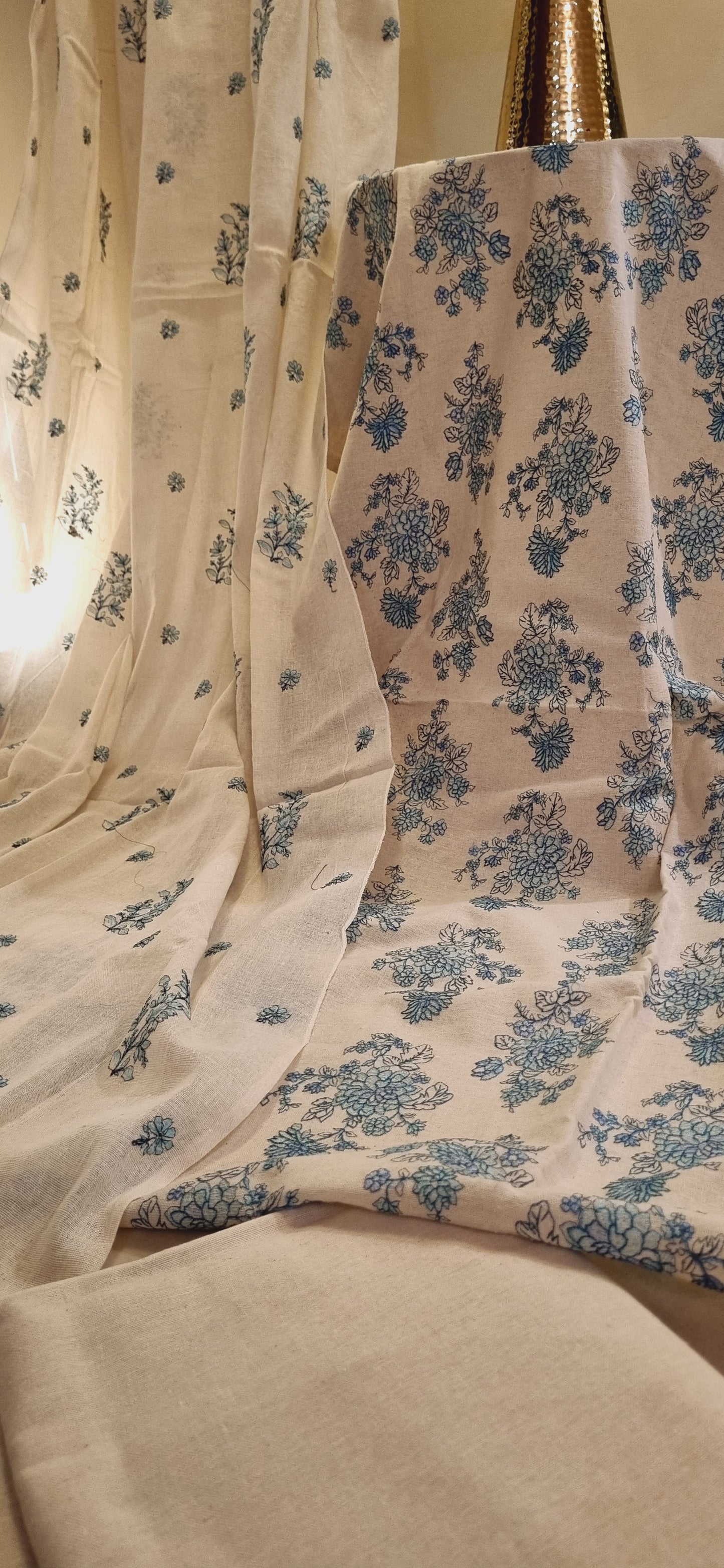 Embroidered three piece suit