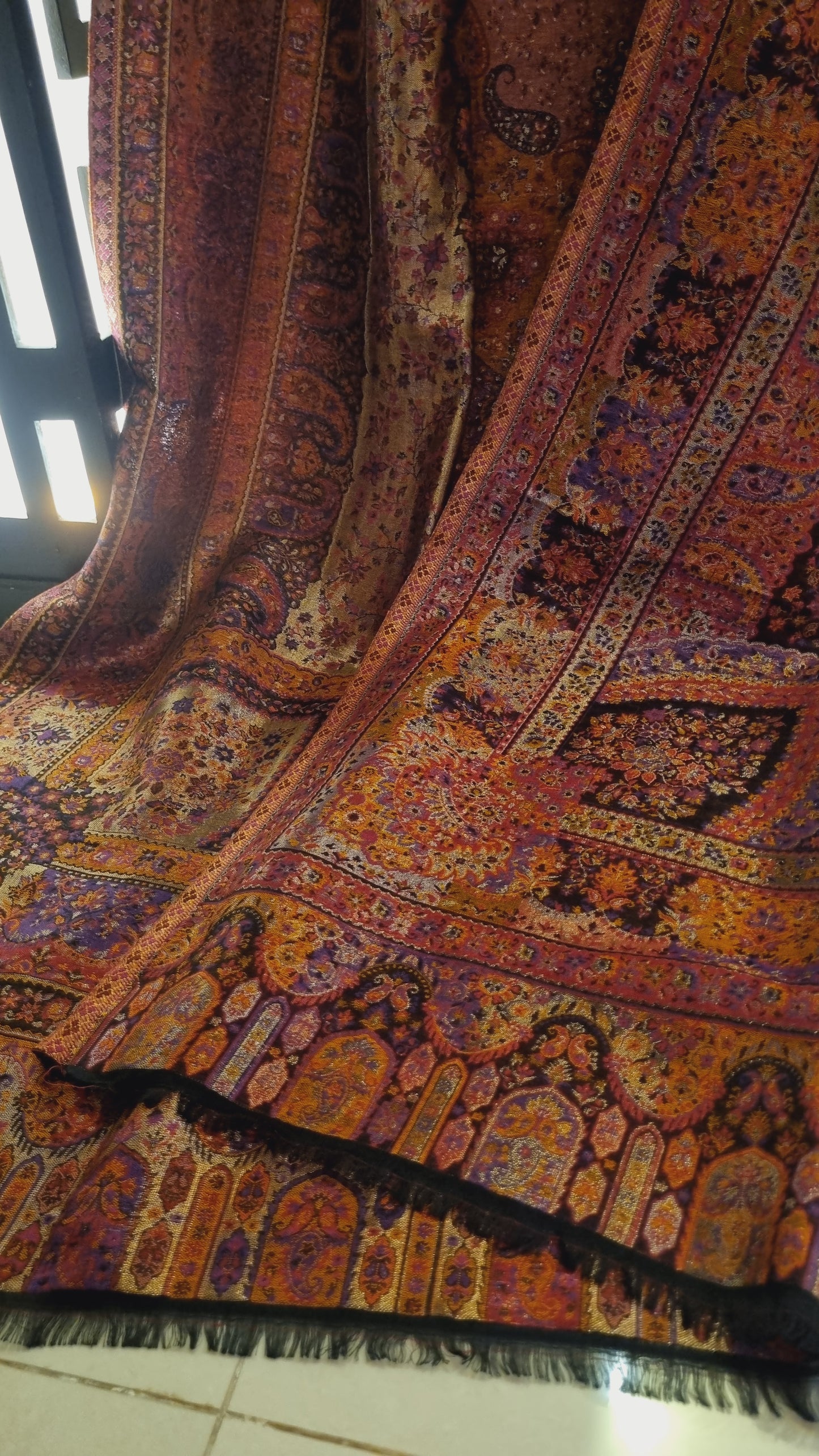 Double sided moonlight kaani shawl pashmina