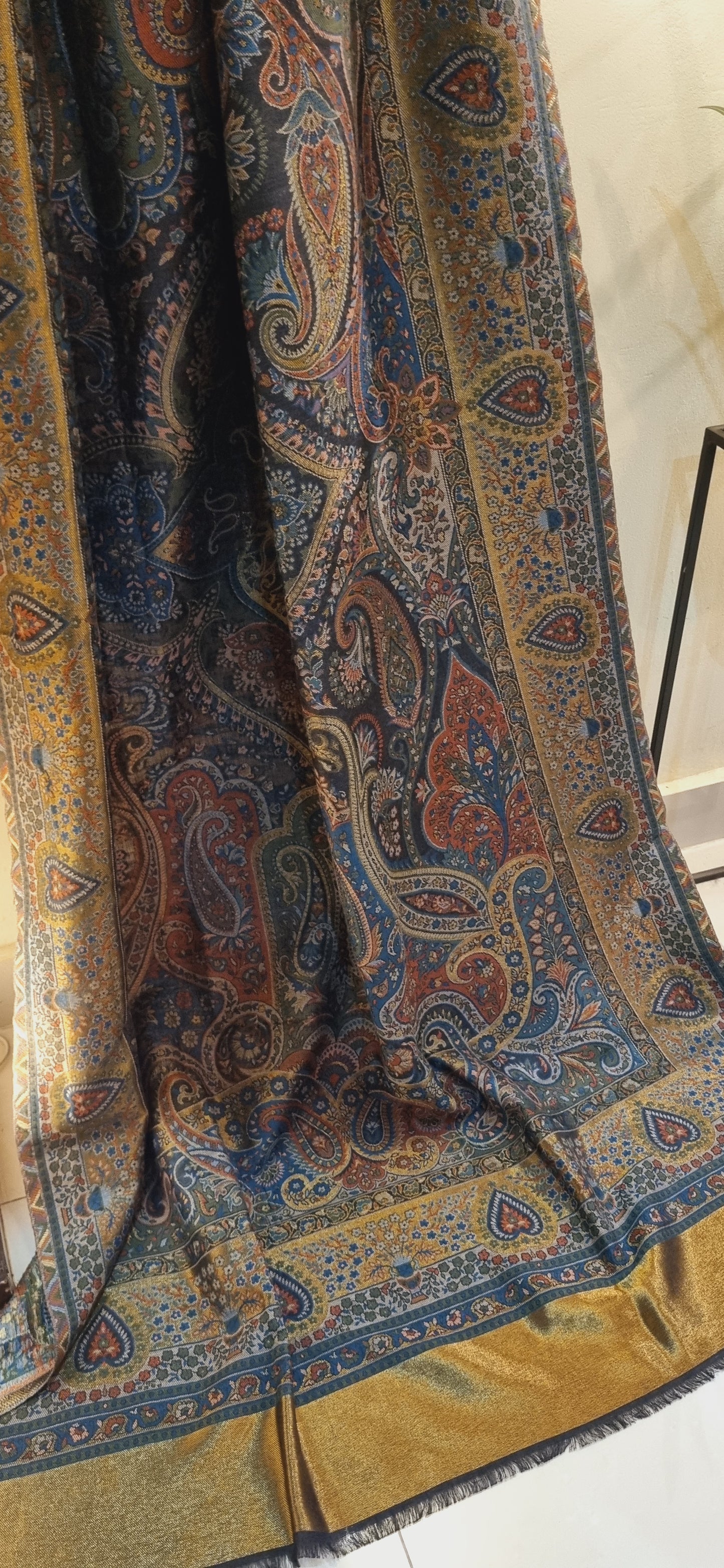 Antique moonlight kaani pashmina
