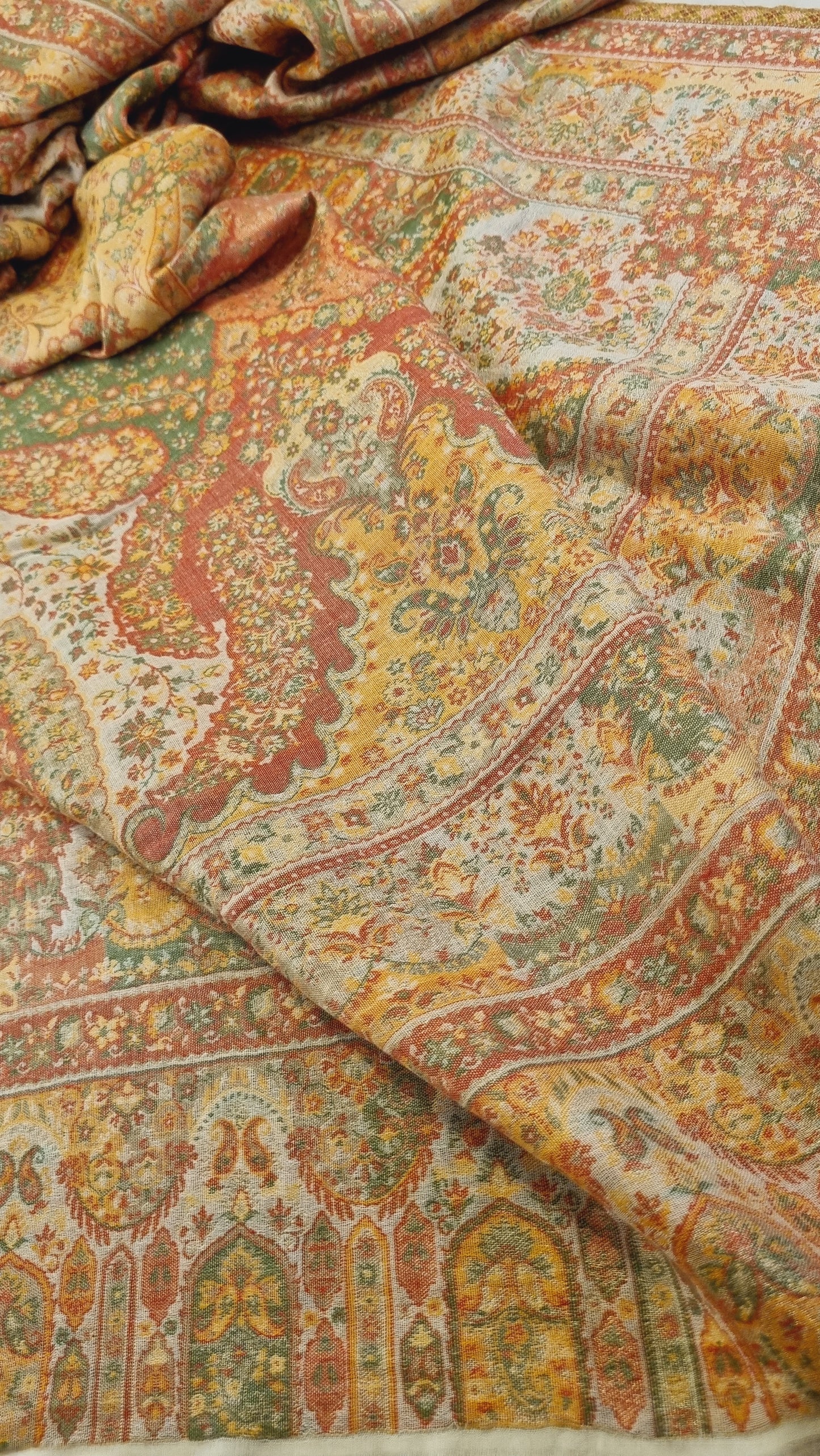 Double sided moonlight kaani pashmina shawl
