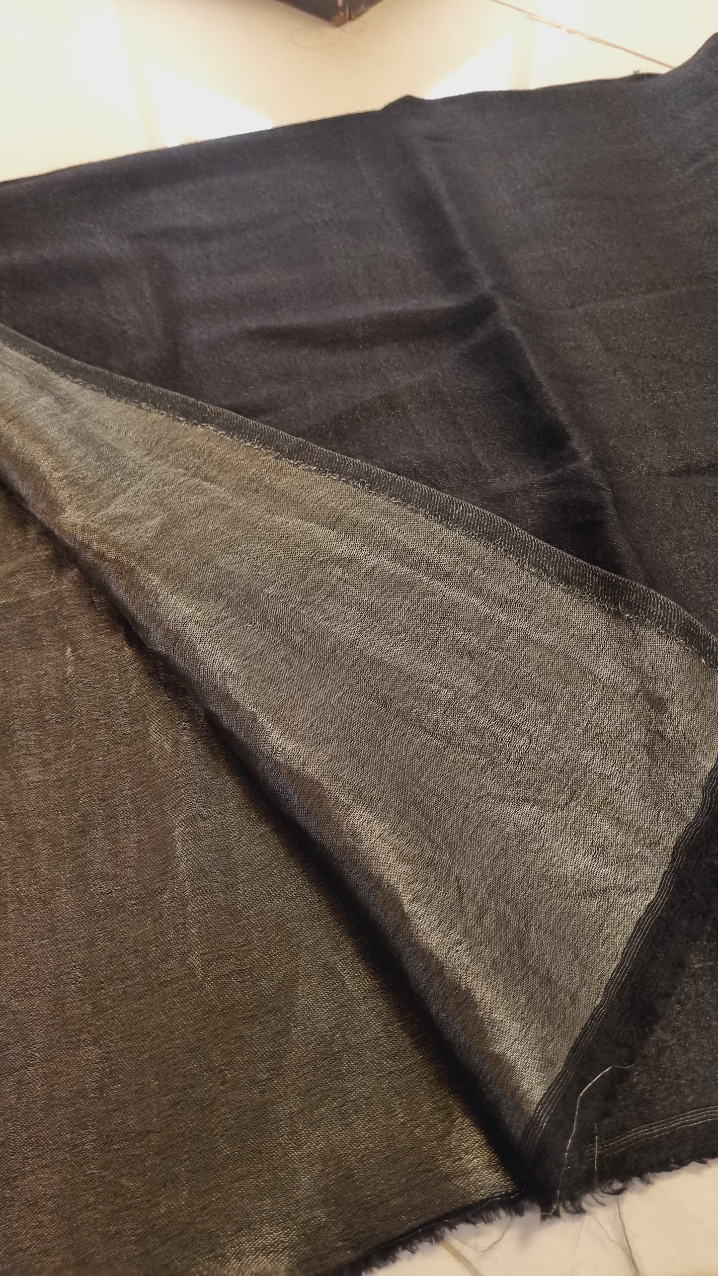 Reversible Moonlight shawl