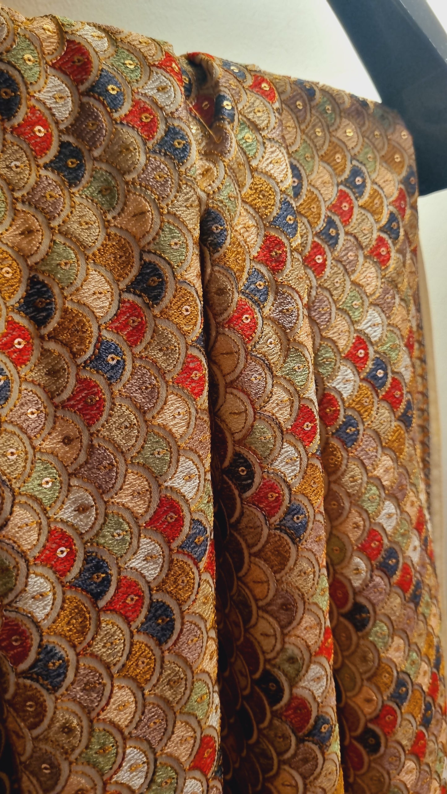 Embroidered dupata