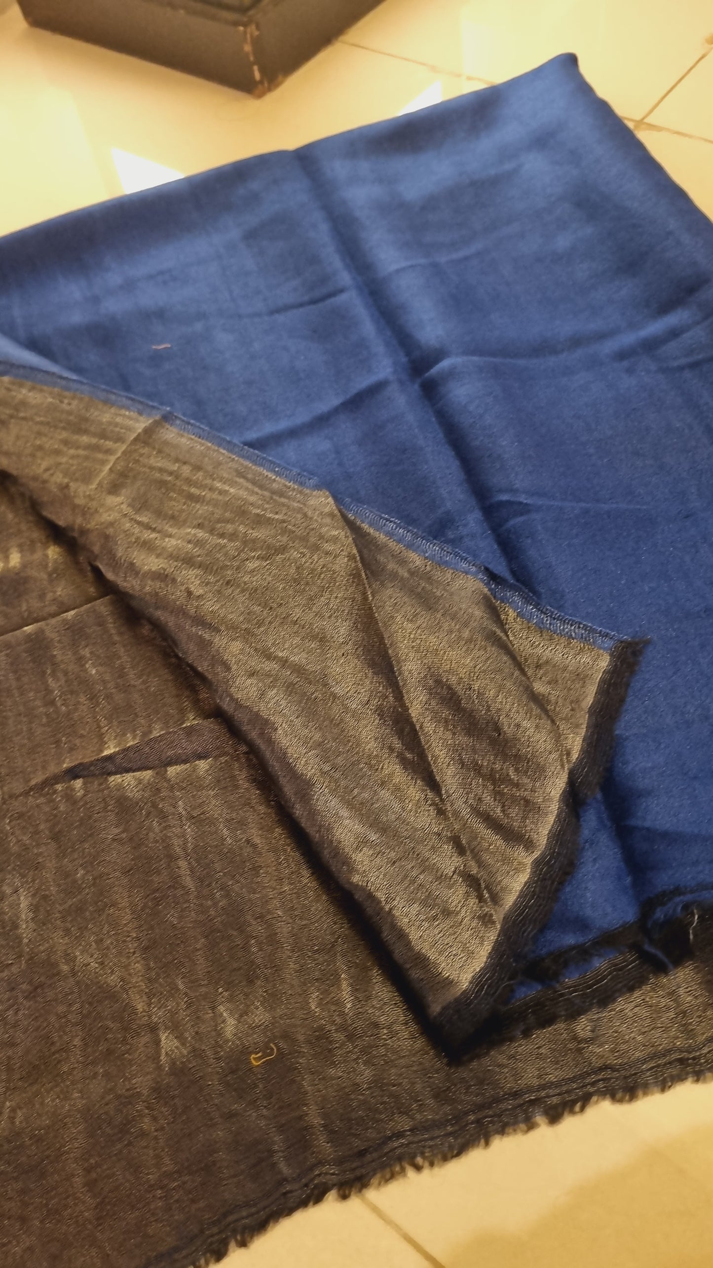 Reversible Moonlight shawl