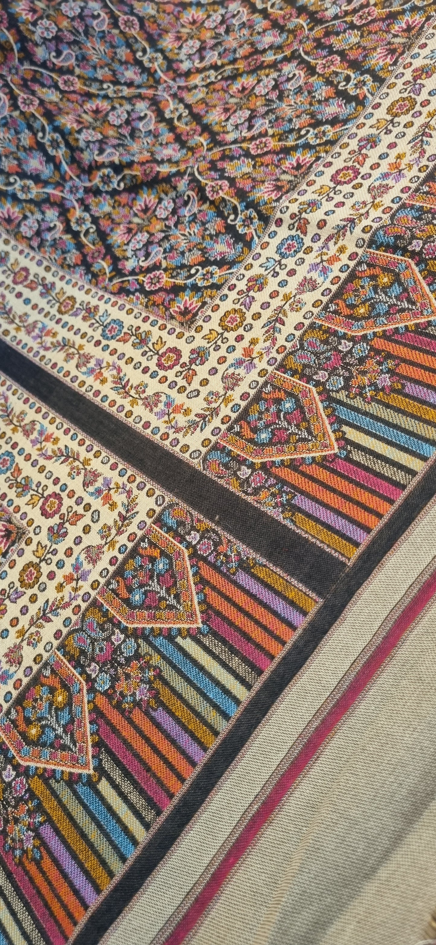 Unstitched Pashmina kaani jacket