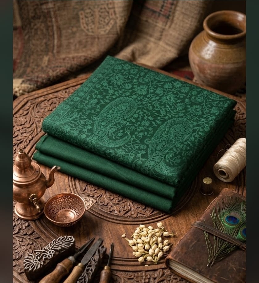 Embroidered Shawl Suit