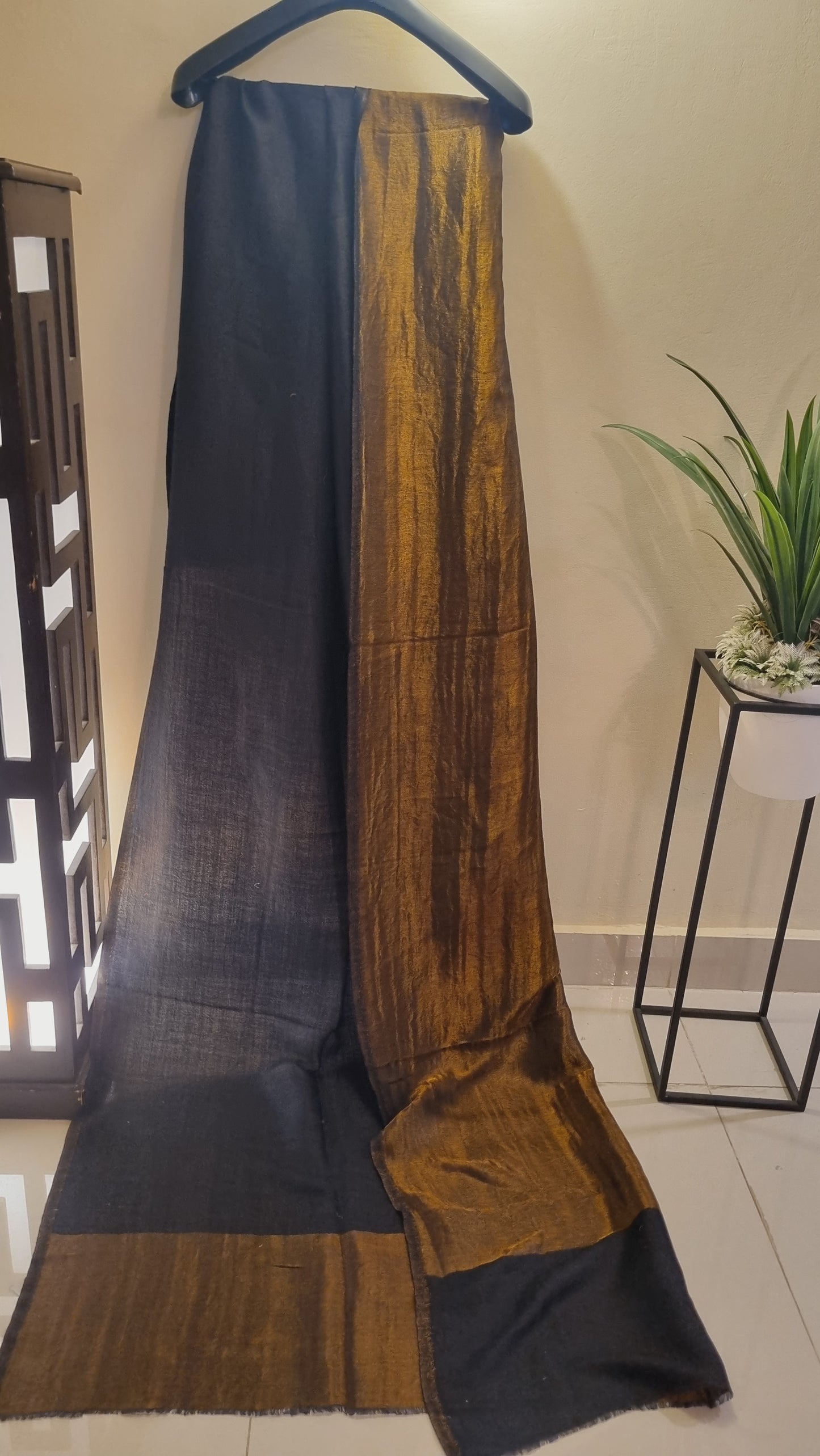Reversible Moonlight shawl