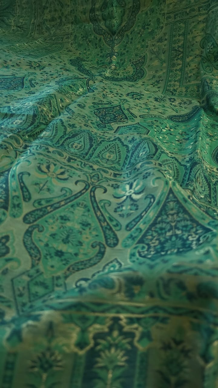 Silk kaani shawl