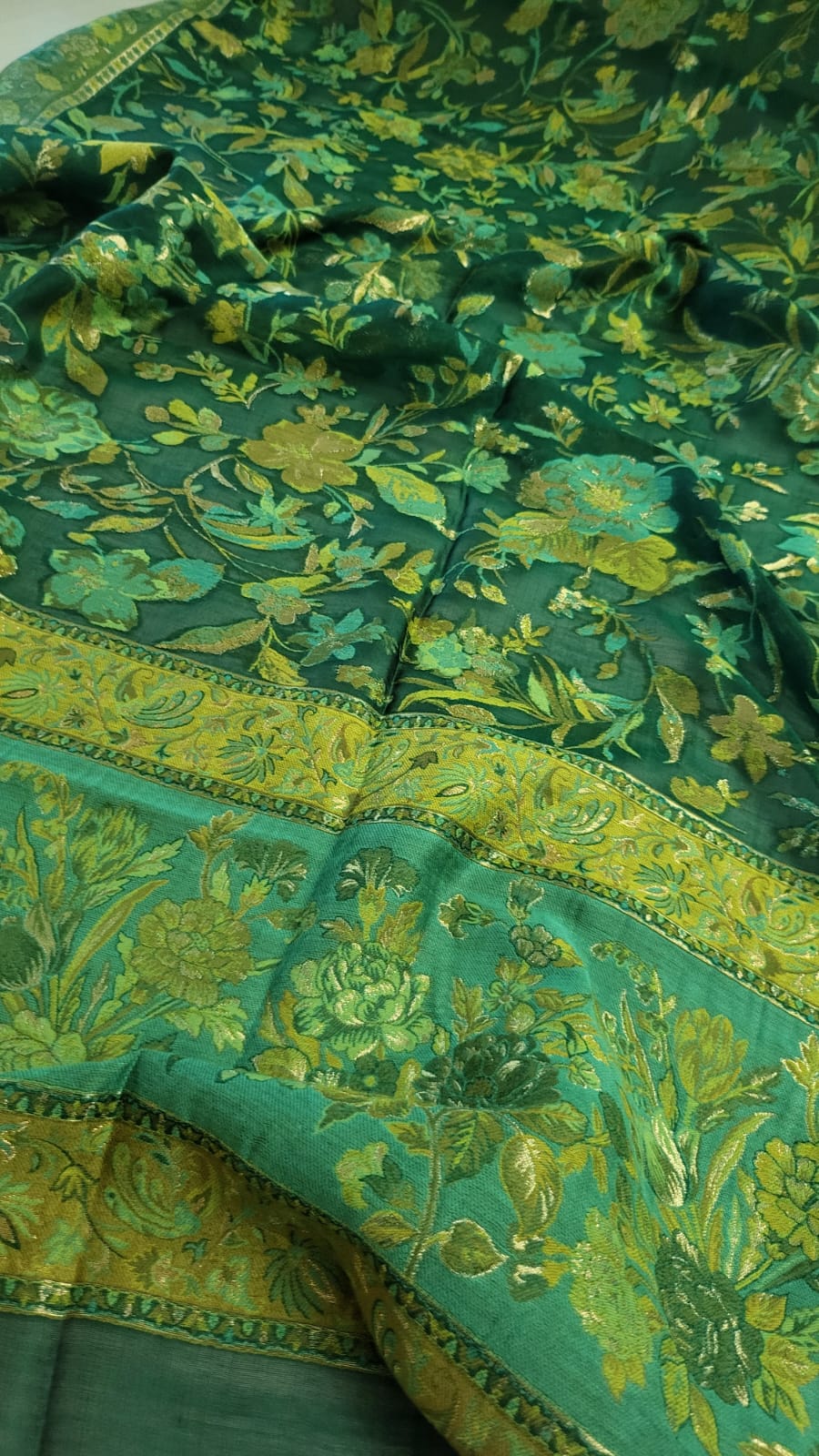 Silk kaani shawl