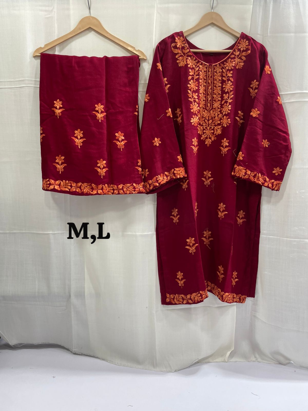 Kurta pants: Pashmina