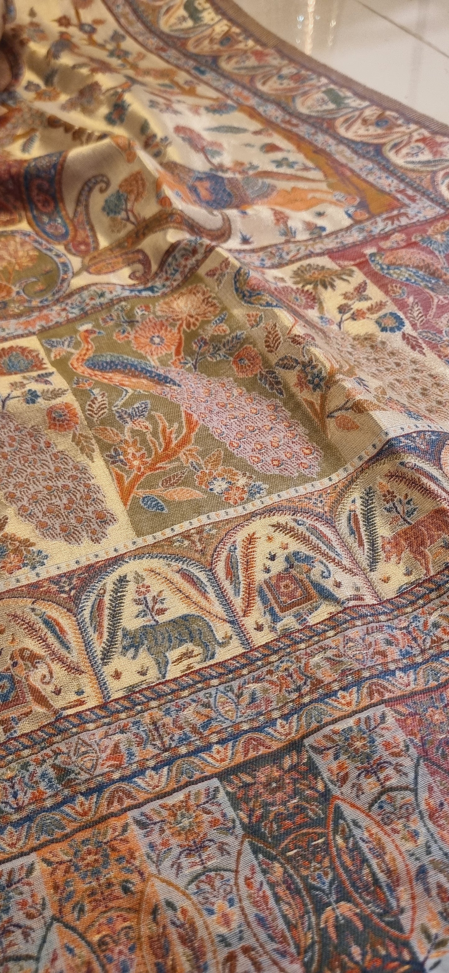 Moonlight silky pashmina shawl