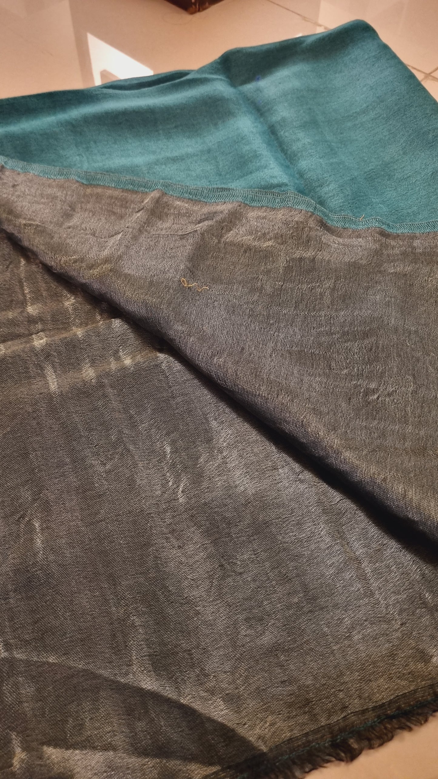Reversible Moonlight shawl
