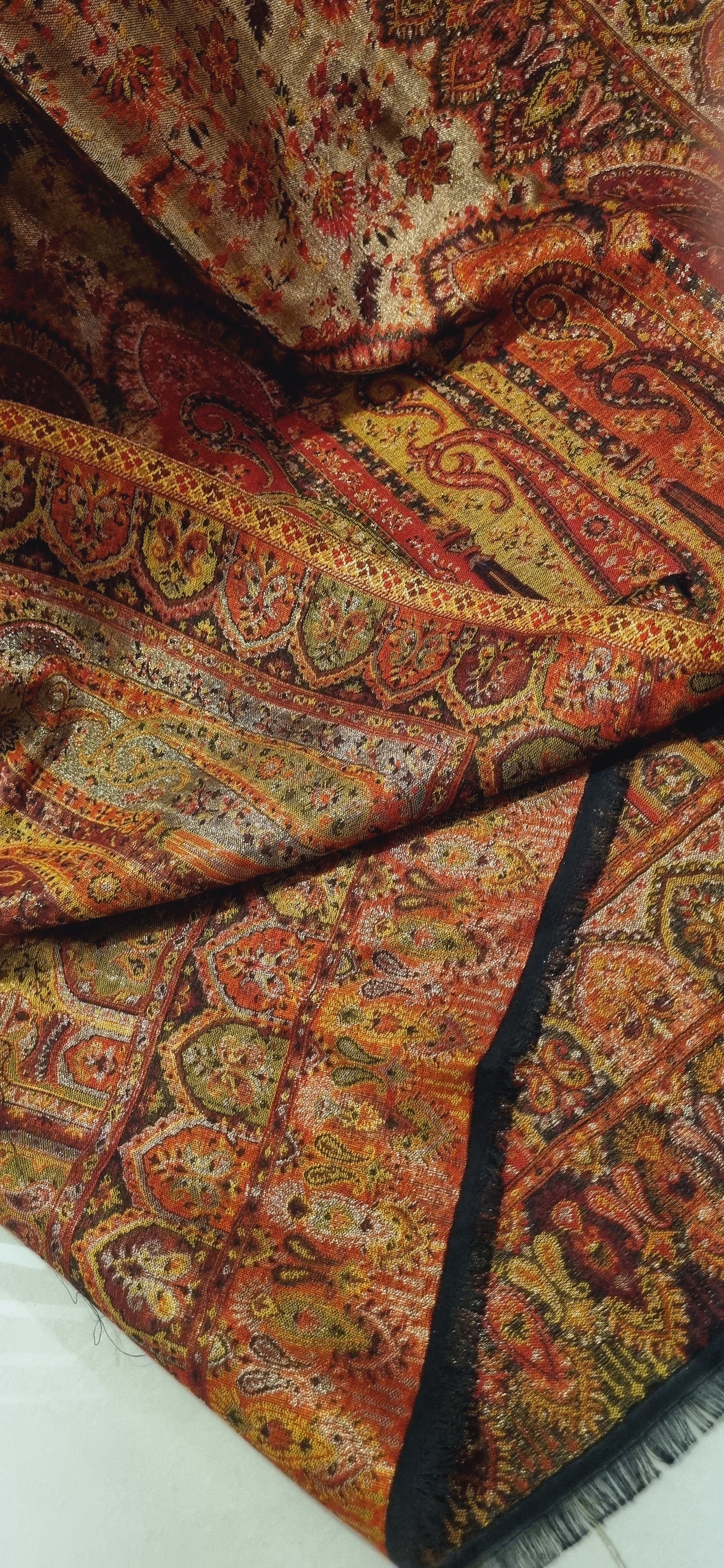 Moonlight gandhara reversible kaani shawl