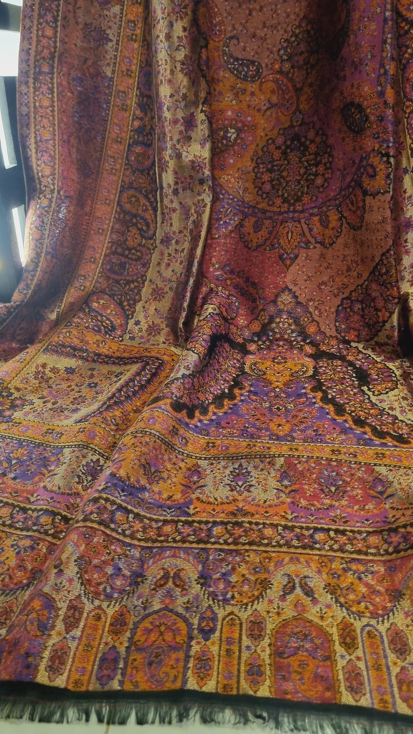 Double sided moonlight kaani shawl pashmina