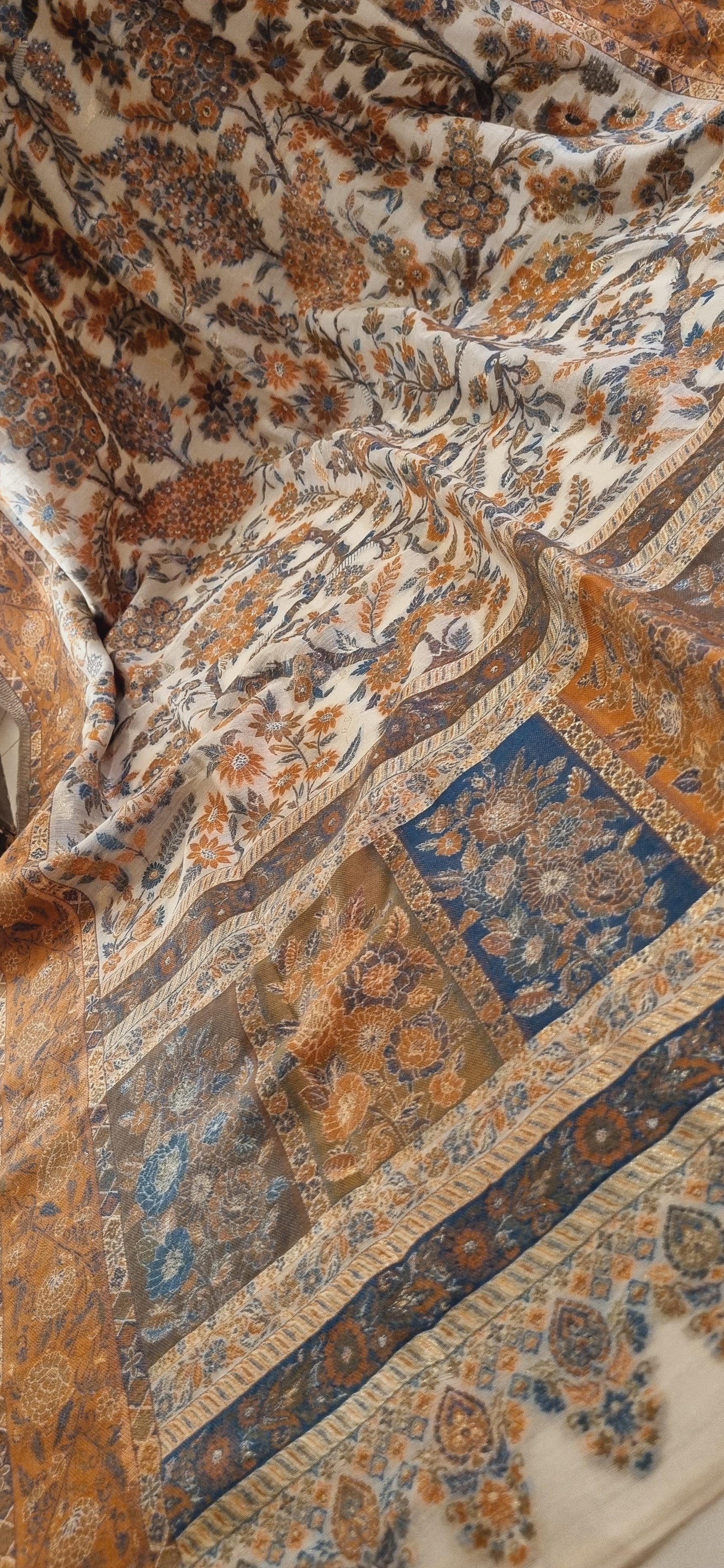 Silk kaani shawl