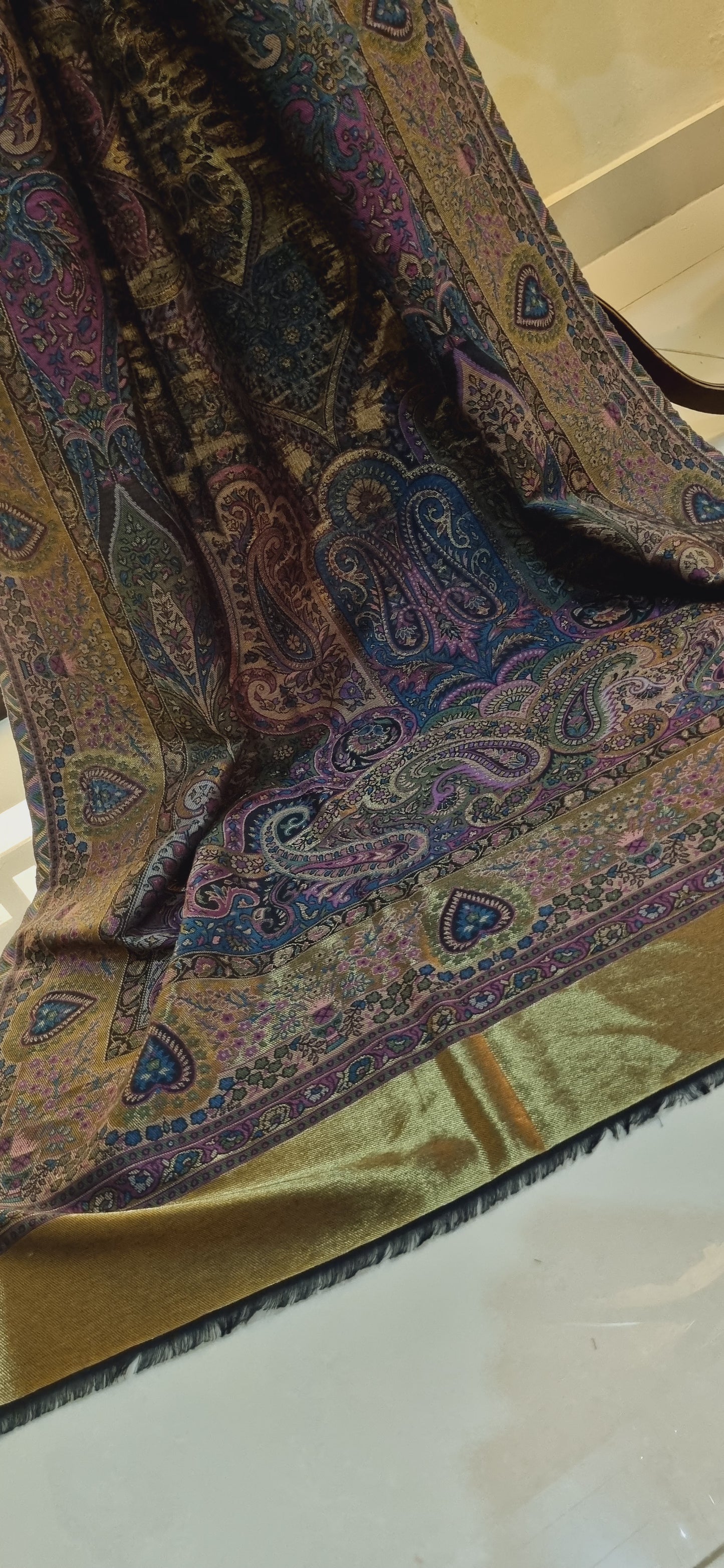 Moonlight kaani pashmina shawl