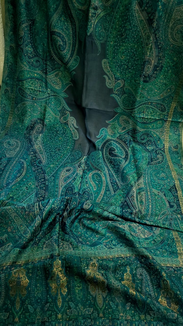 Silk kaani shawl