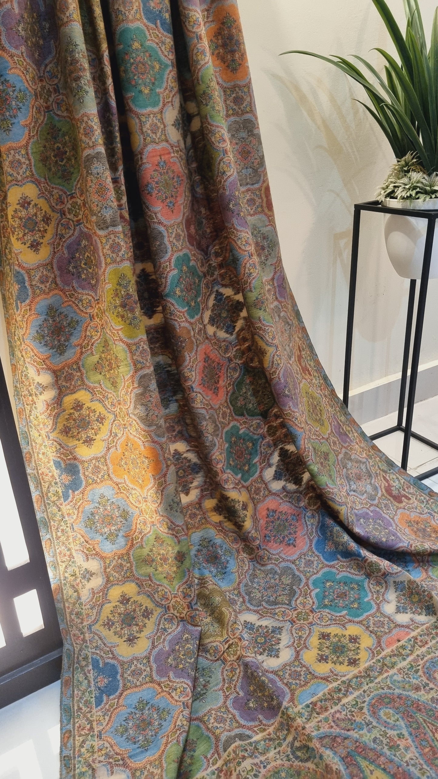 Kaani shawl pashmina