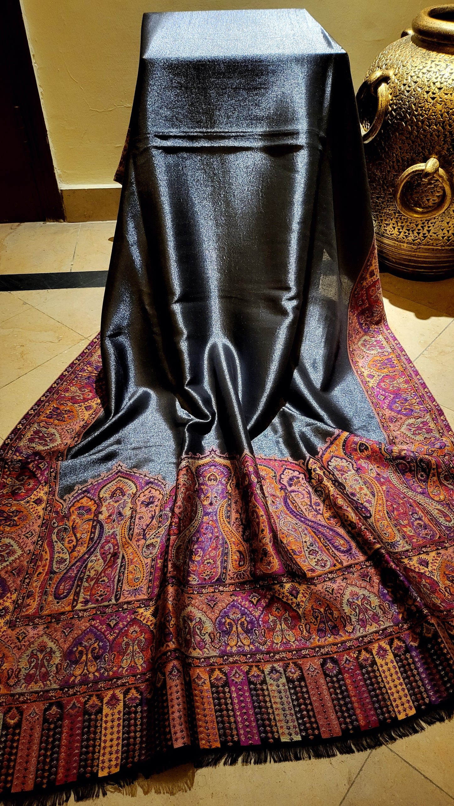 Reversible Moonlight : kaani shawl