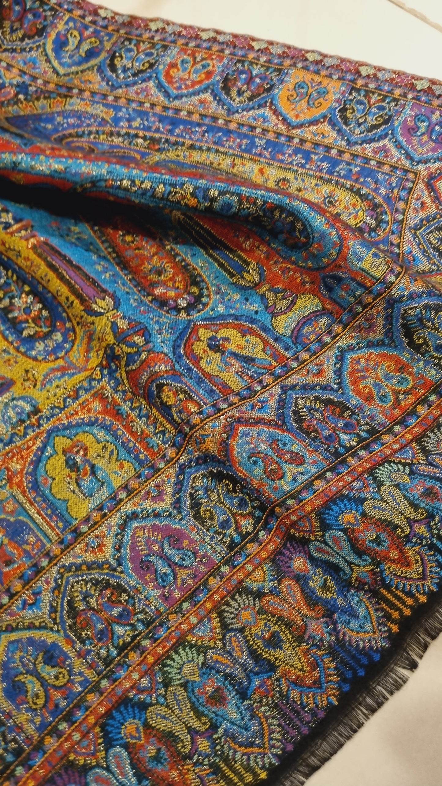 Gandhara moonlight pashmina kaani shawl