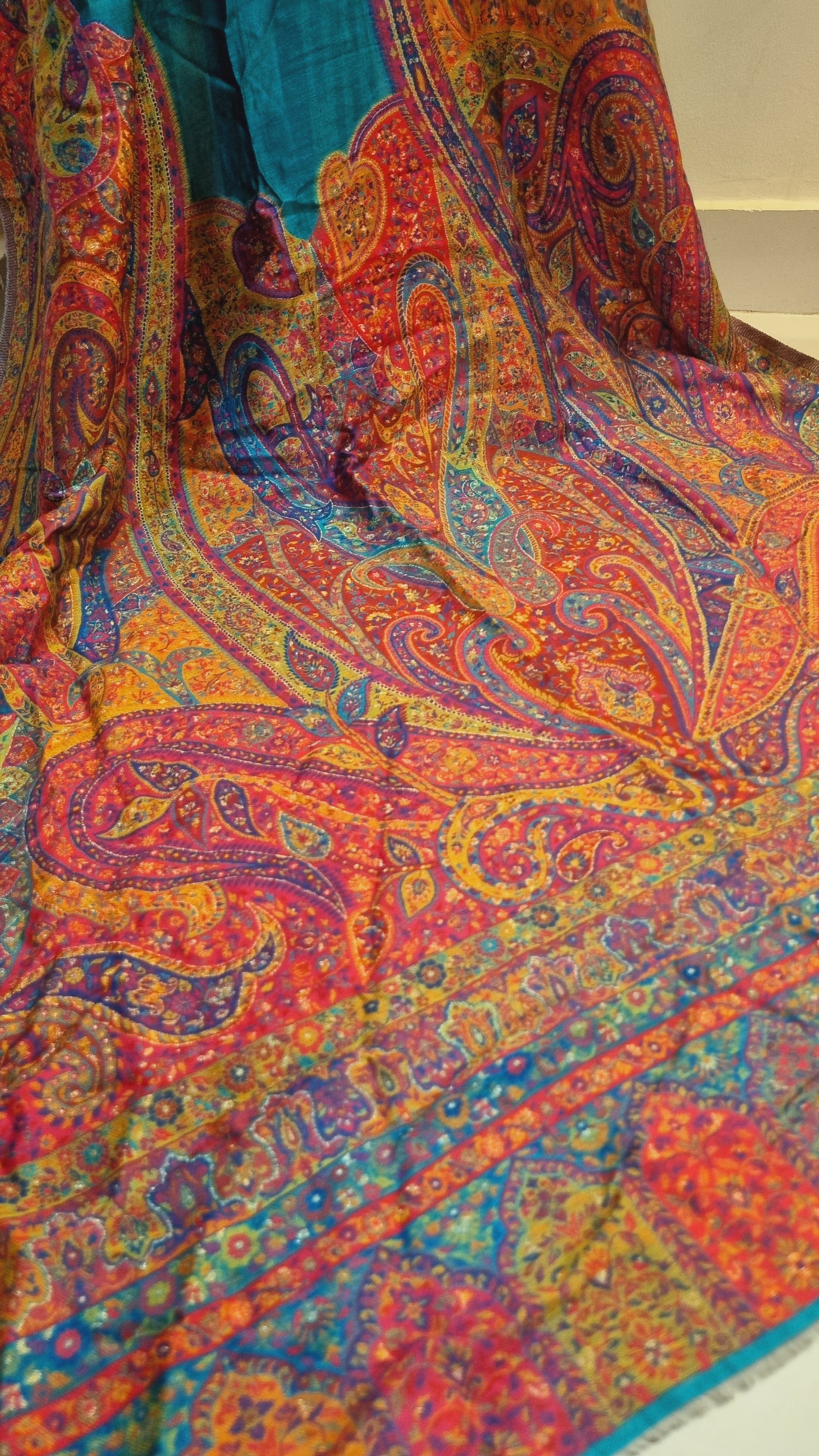 Silk kaani shawl