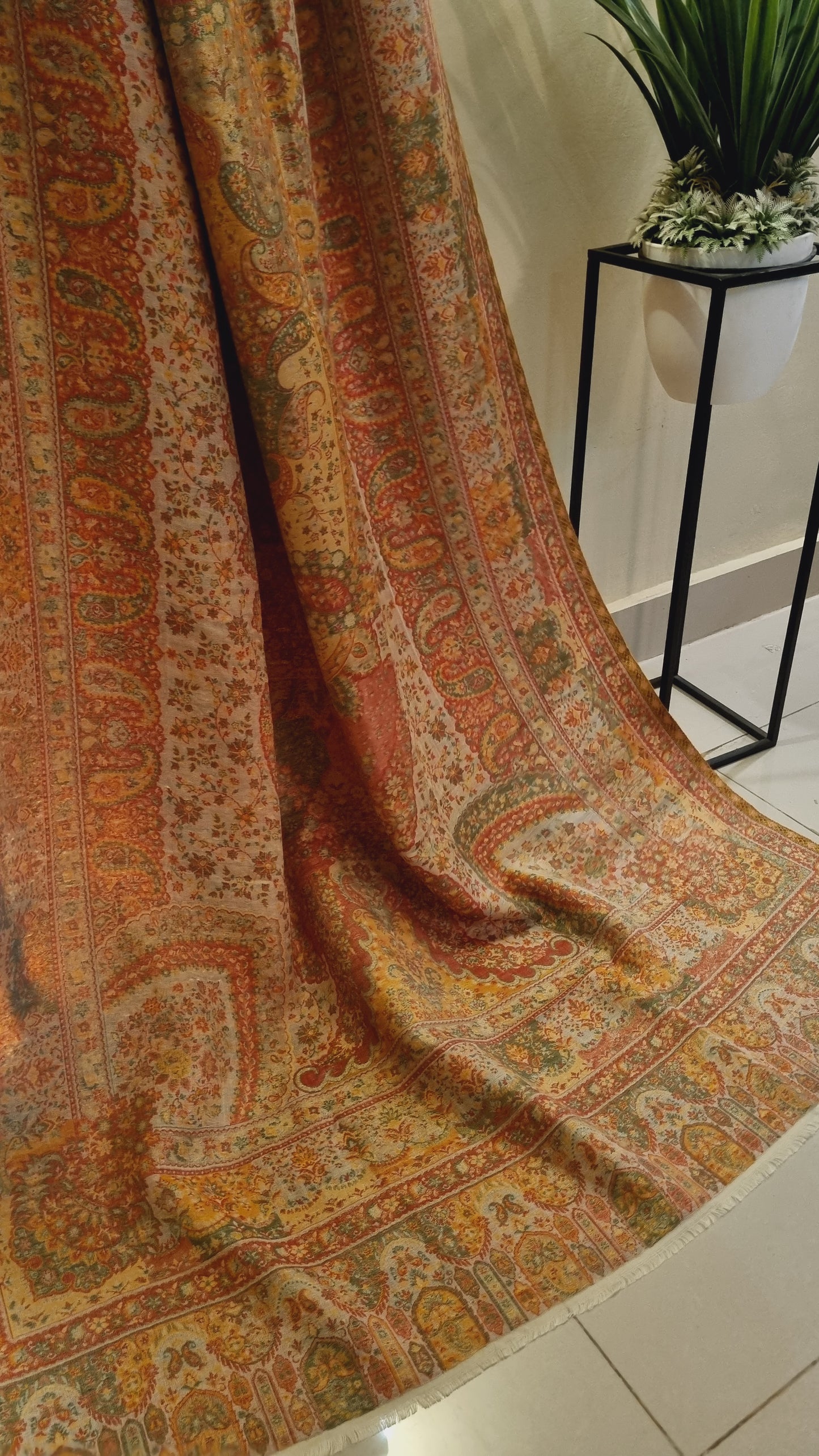 Double sided moonlight kaani pashmina shawl