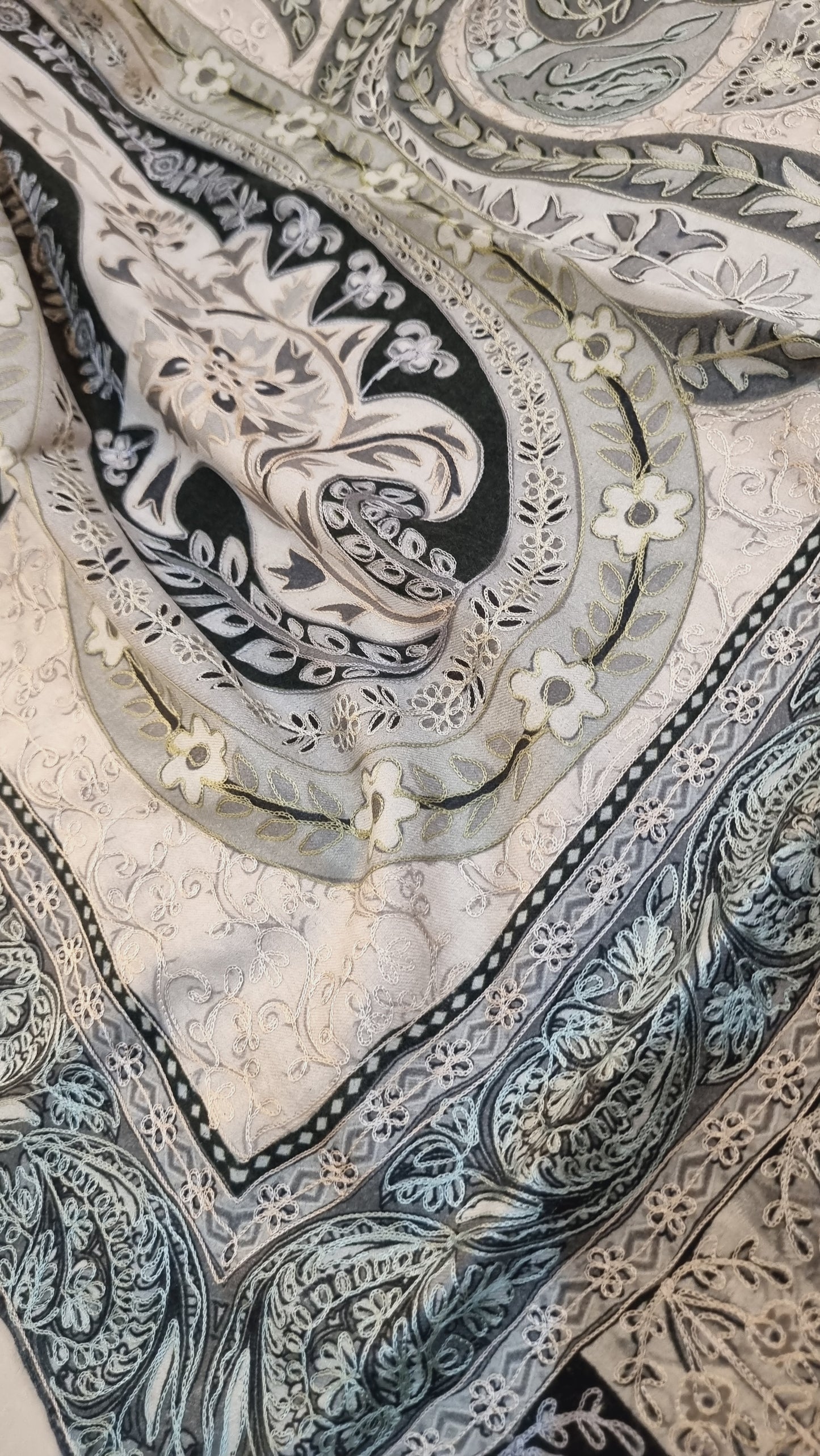 Reelkar embroidered pashmina