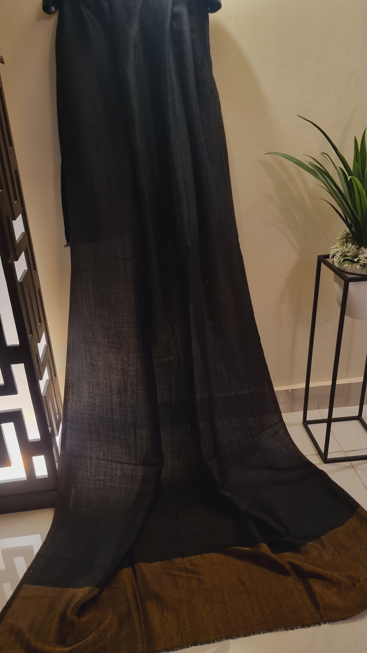 Reversible Moonlight shawl