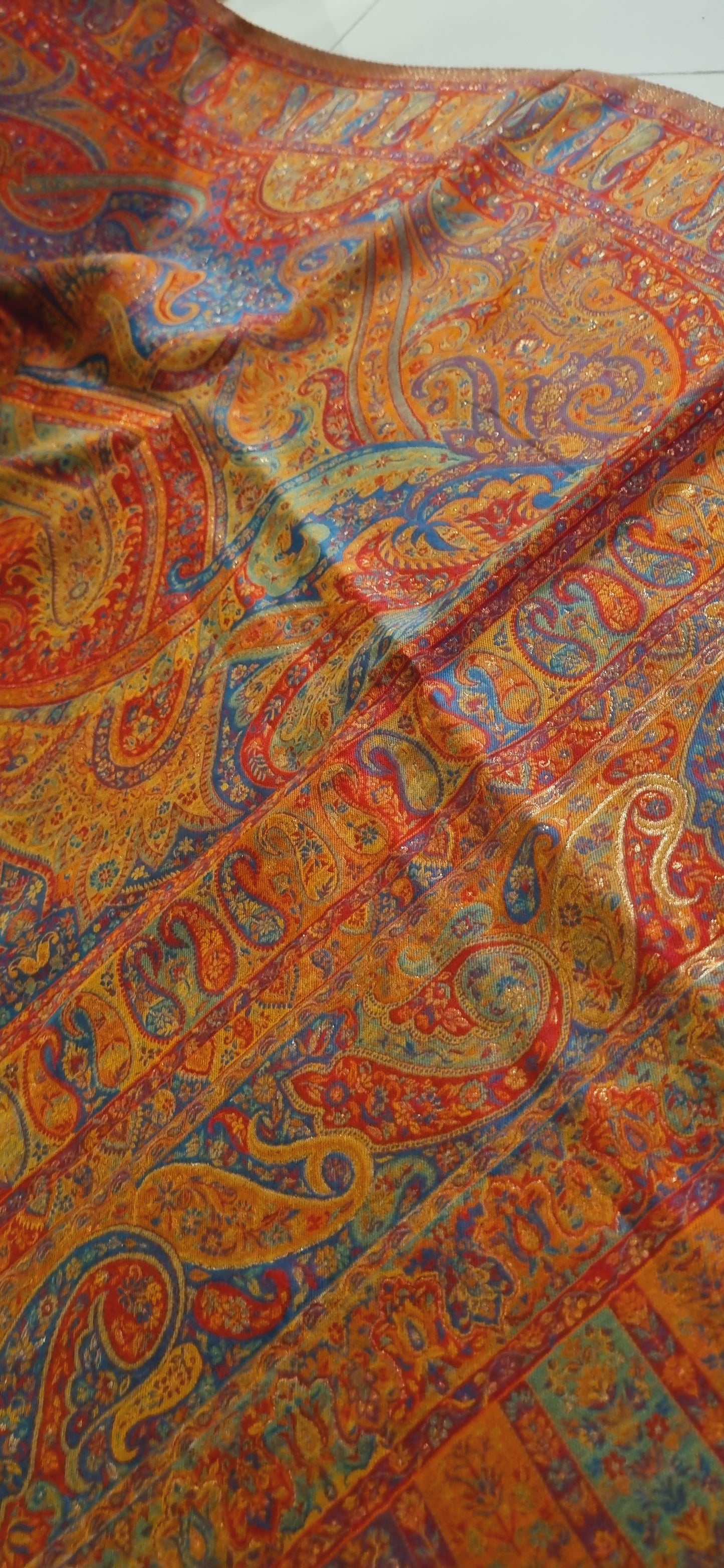 Silk kaani shawl